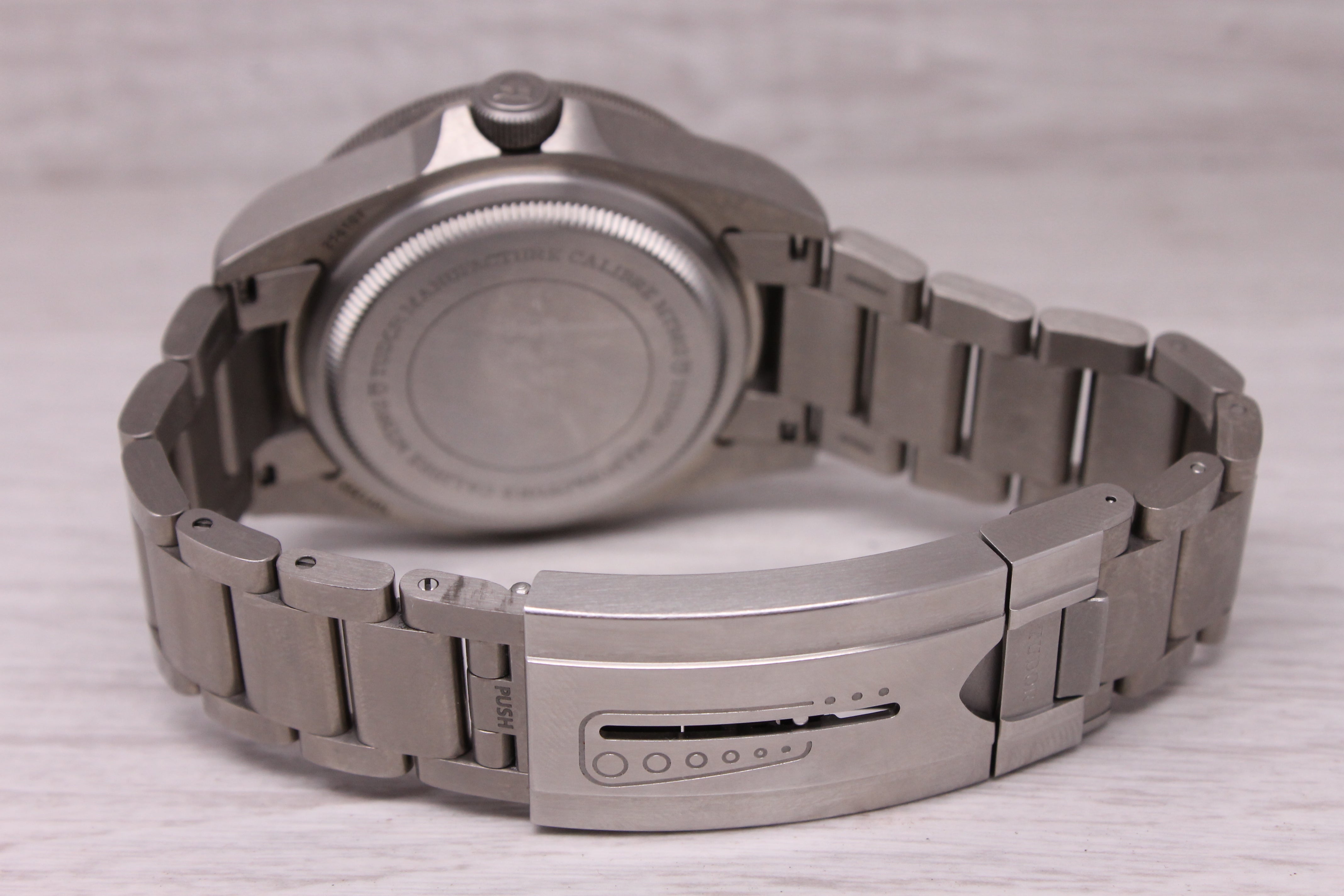 Tudor LHD Lefty Titanium Pelagos 42mm Automatic Mens Divers Watch w Box 25610TN