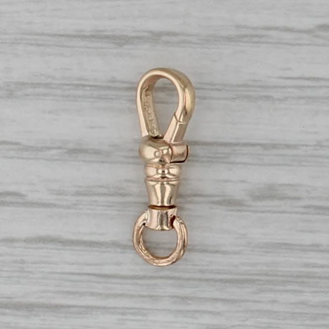 Antique Spring Hook Clasp Gold Filled Findings Jewelry Making Watch Chain