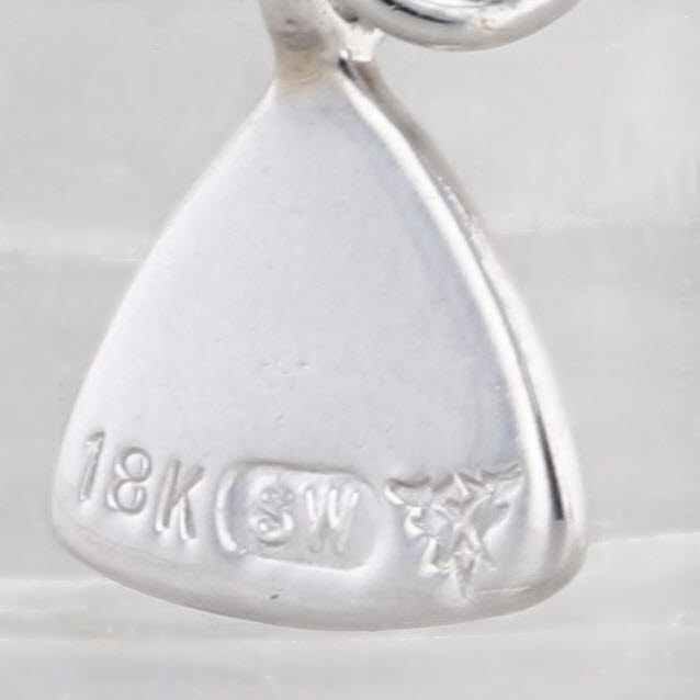 Stephen Webster Chain Necklace 18k White Gold 16.75" 1.7mm Lobster Clasp