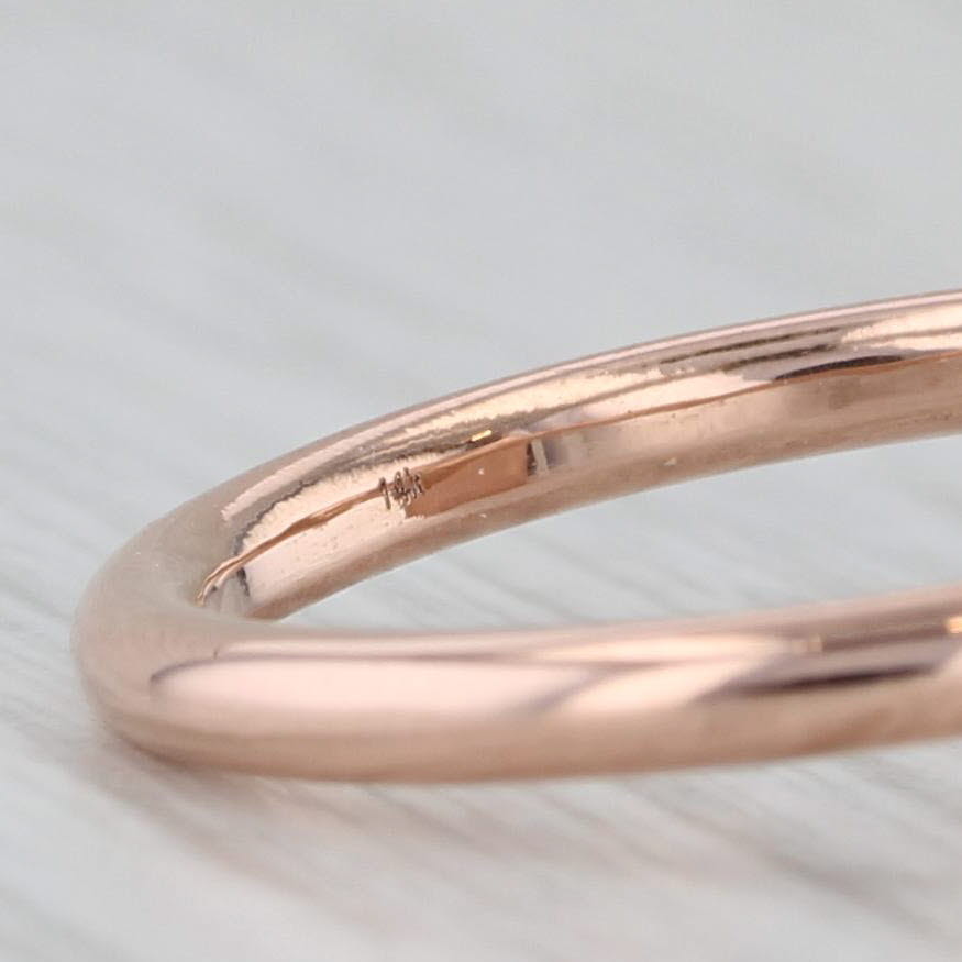 Gray New Custom 1.58ct Galaxy Diamond Solitaire Ring 14k Rose Gold Size 6 Rose Cut