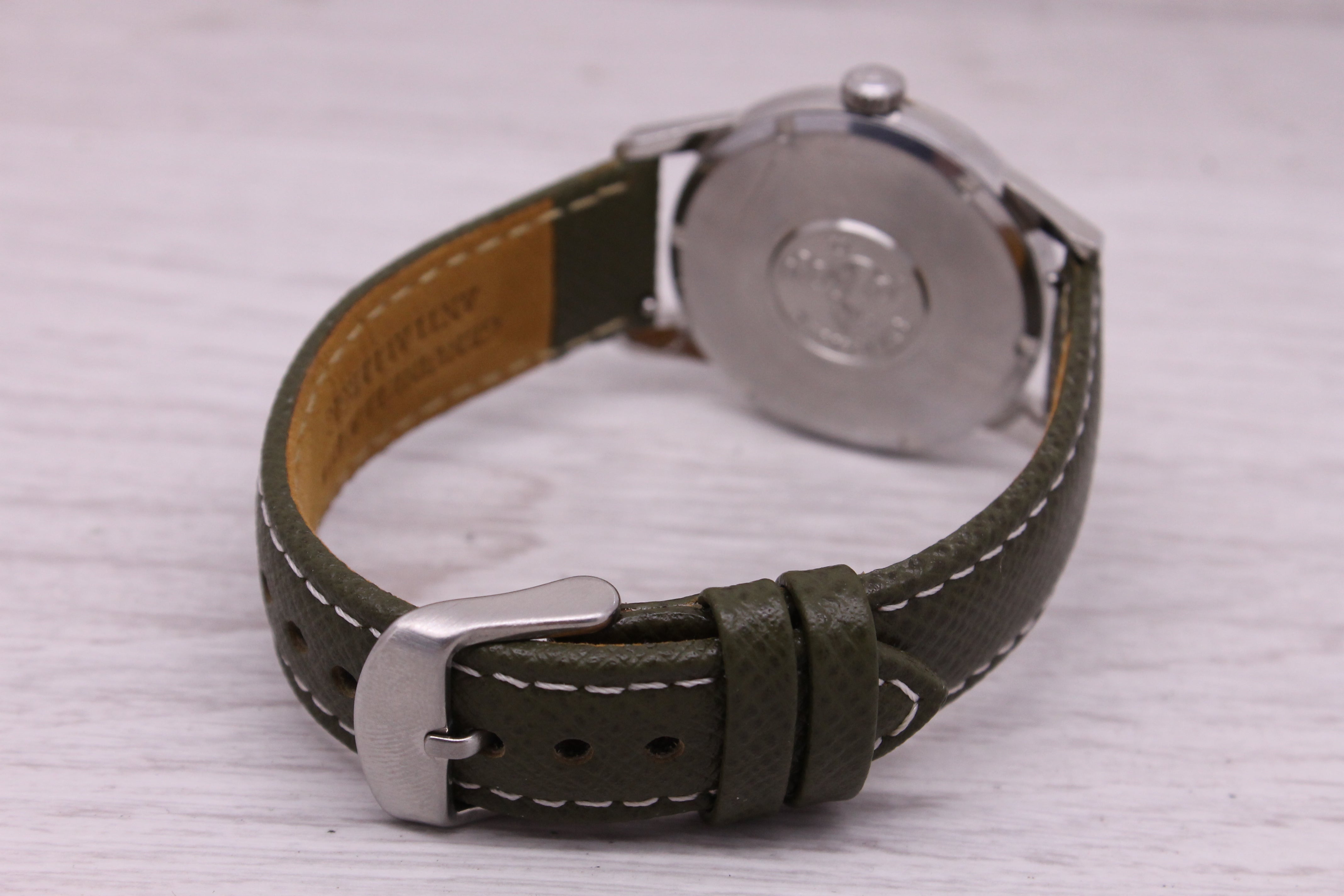 Gray Vintage c.1960 Omega Seamaster Mens 35mm Steel Manual Watch c.268 14389 CLEAN