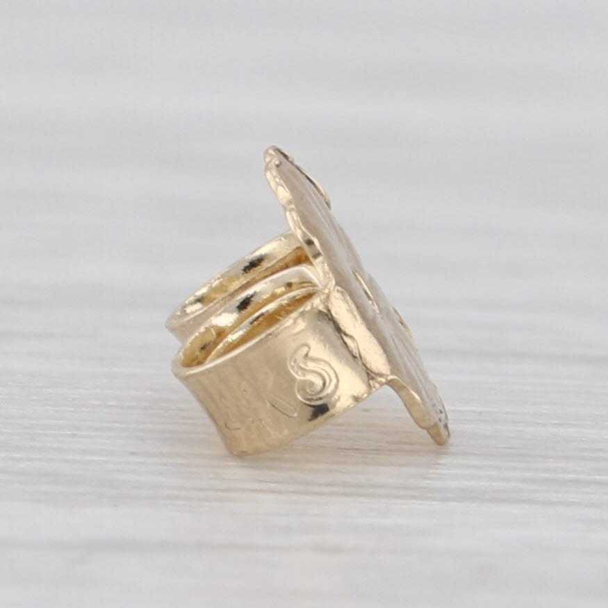 Light Gray 0.50ctw Diamond Round Solitaire Stud Earrings 14k Yellow Gold