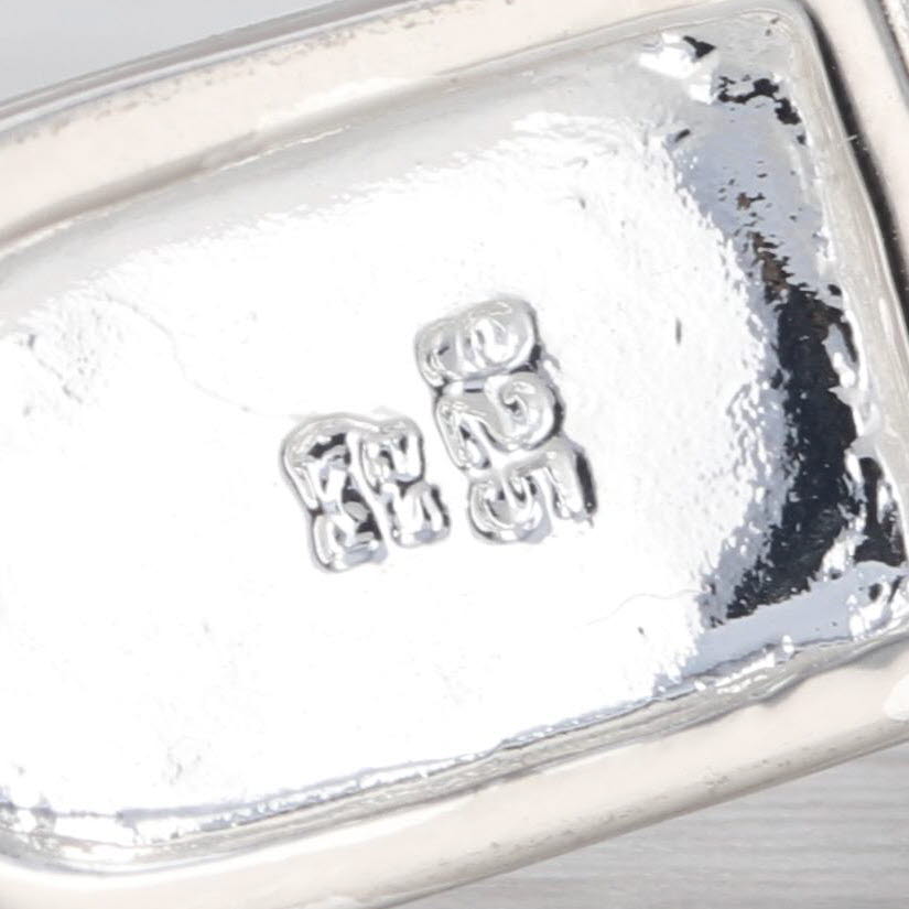 Vintage Retro Cellphone Charm Sterling Silver Enamel Flip Phone Pendant