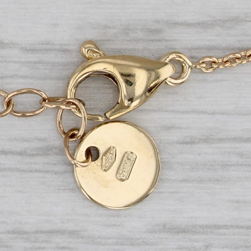 Gray Marco Bicego Siviglia Brushed Oval Cable Chain Bracelet 18k Yellow Gold 6.5-8"