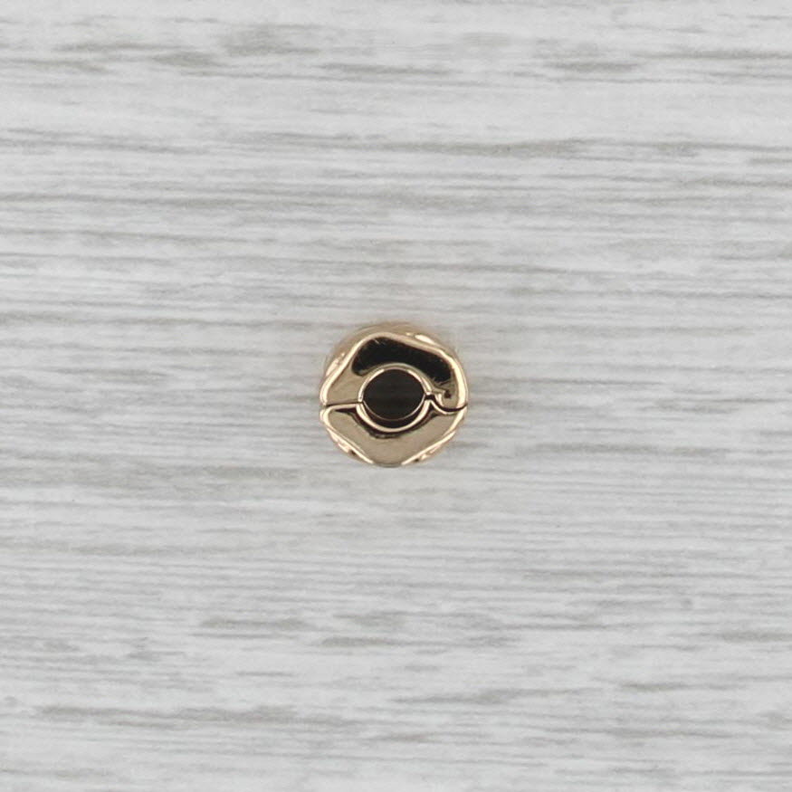 Authentic Pandora Heart Clip Bead Charm 14k Gold 750243 ALE