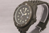 Vintage 1980's Heuer Green PVD Jumbo Quartz Divers Watch 981.006 MINT = UNWORN =