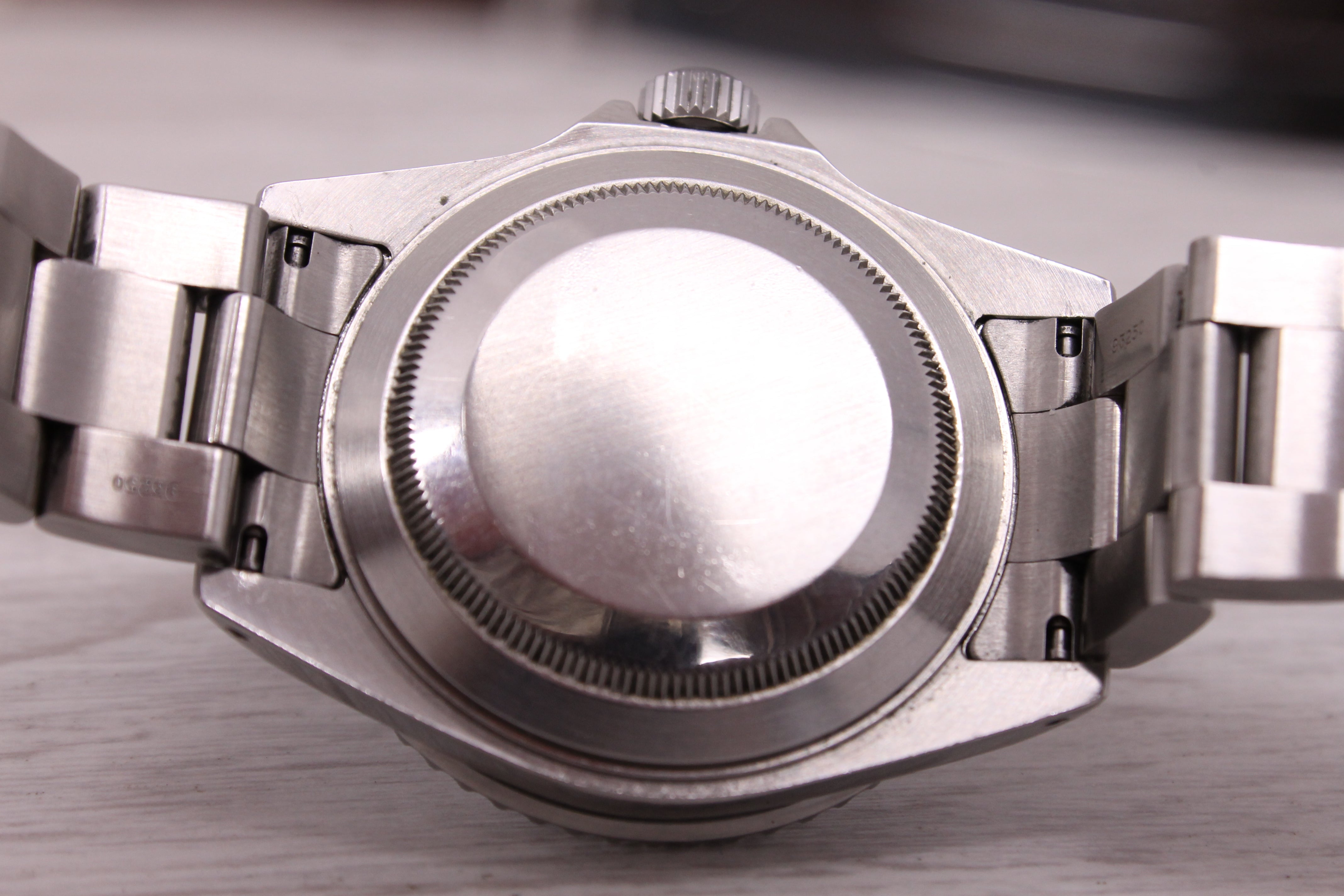 Light Slate Gray 2000 Rolex Submariner 16610 40mm Steel Automatic Divers Watch Full Bracelet Box