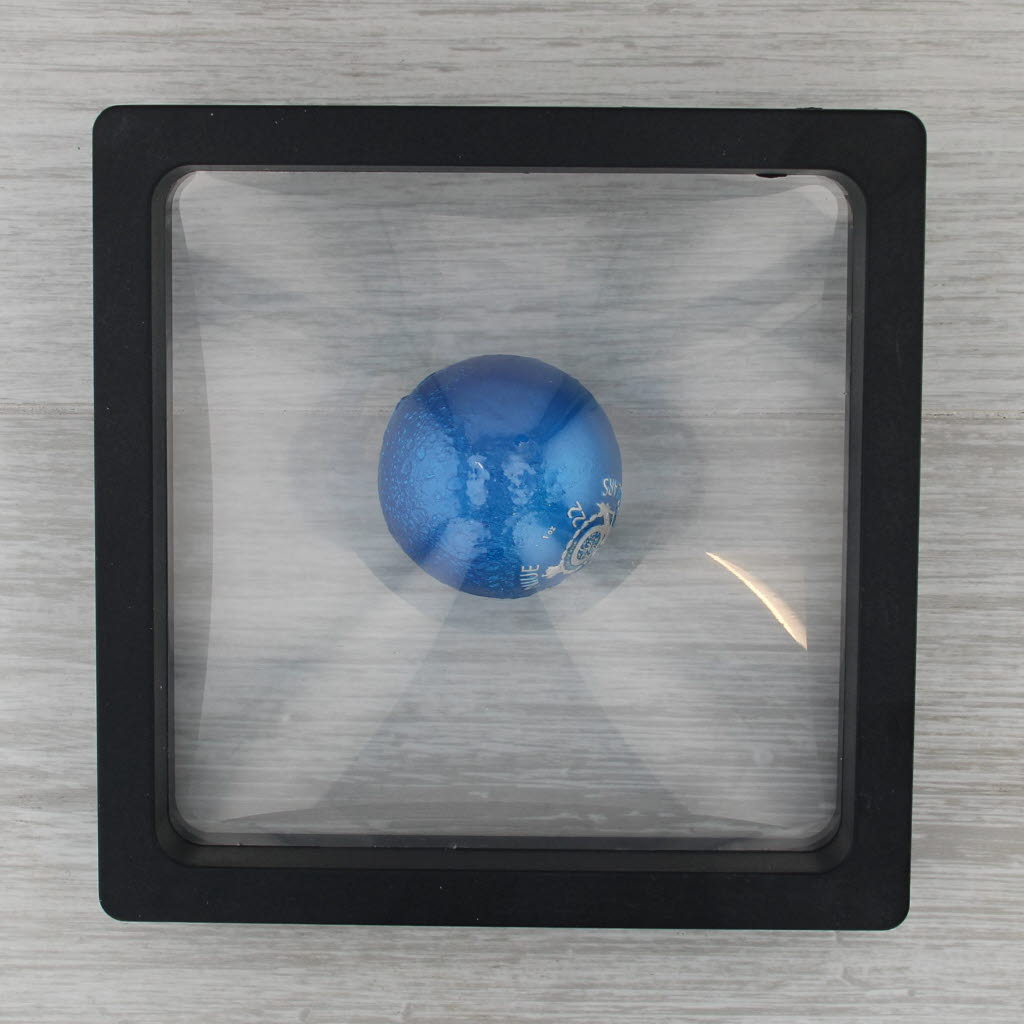 ET 2022 40th Anniversary 1oz Silver Bicycle Silhouette Moon Sphere Coin in Box