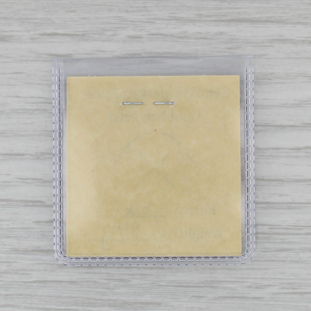 Genuine Alaskan Placer Gold Nugget w/ Card 19k Yellow Gold 0.64 Grams