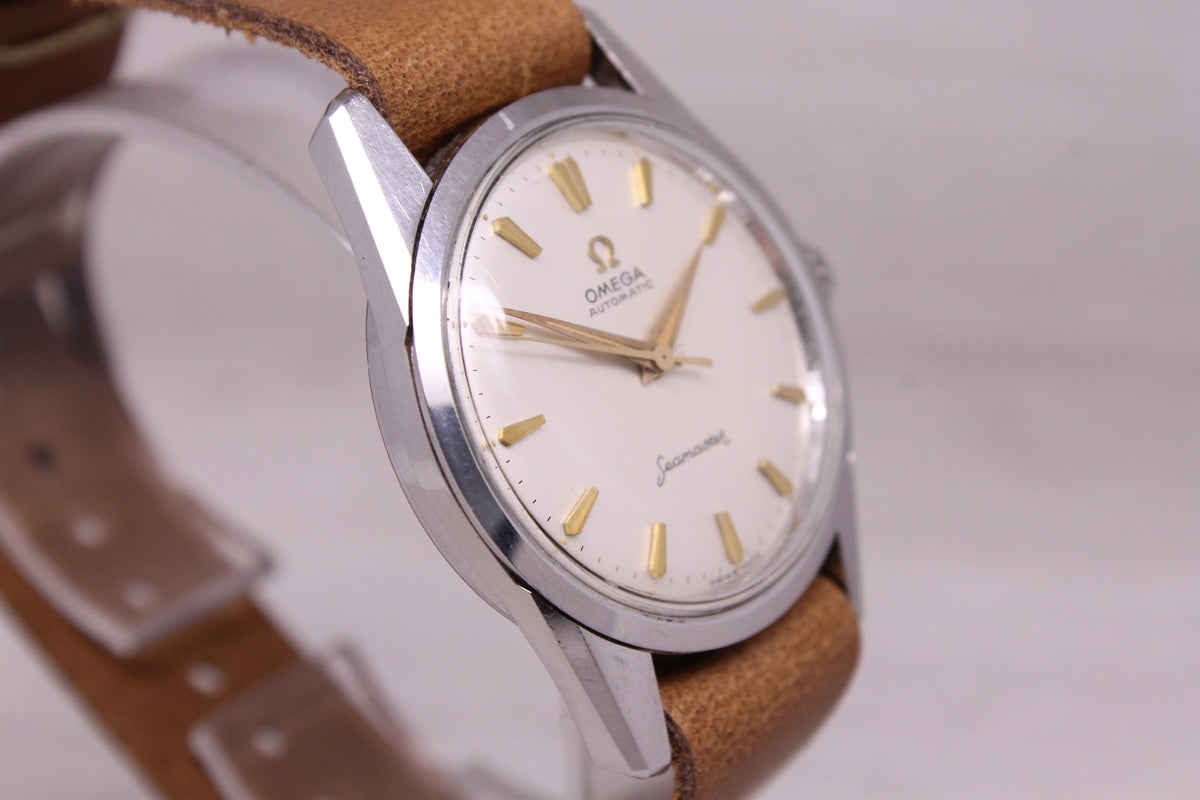 Vintage c.1960 Omega Seamaster ref.14700 33.5mm Steel Automatic Watch Original