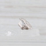 0.25ctw Diamond Bow Drop Earrings 14k White Gold