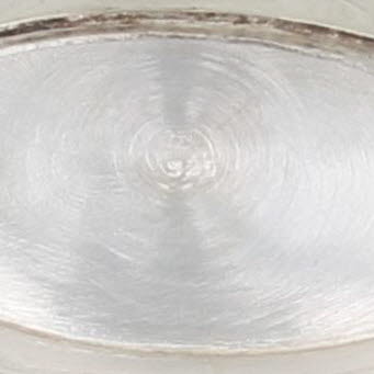 Candy Wrapper Trinket Pill Box Vintage Sterling Silver