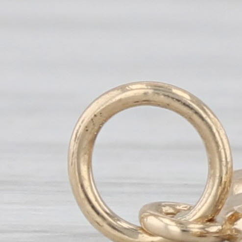 Love Filigree Heart Pendant 14k Yellow Gold Charm Gift Keepsake