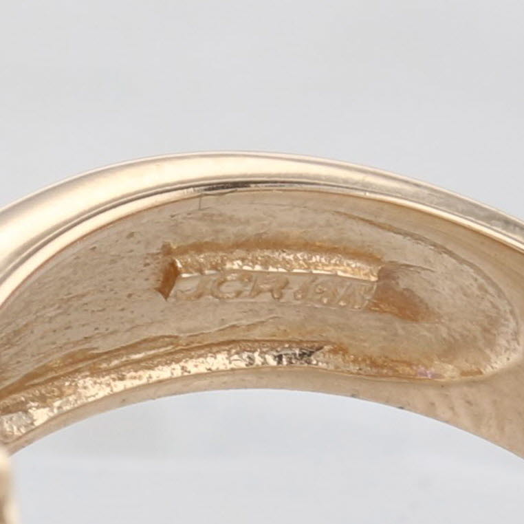 Light Gray 3.36ctw Ametrine Diamond Halo Ring 14k Yellow Gold Size 6-6.25