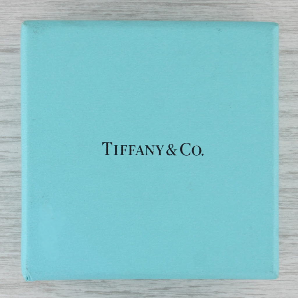Tiffany Elsa Peretti Teardrop Pendant Necklace w/ Box Pouch 16" 18k Yellow Gold