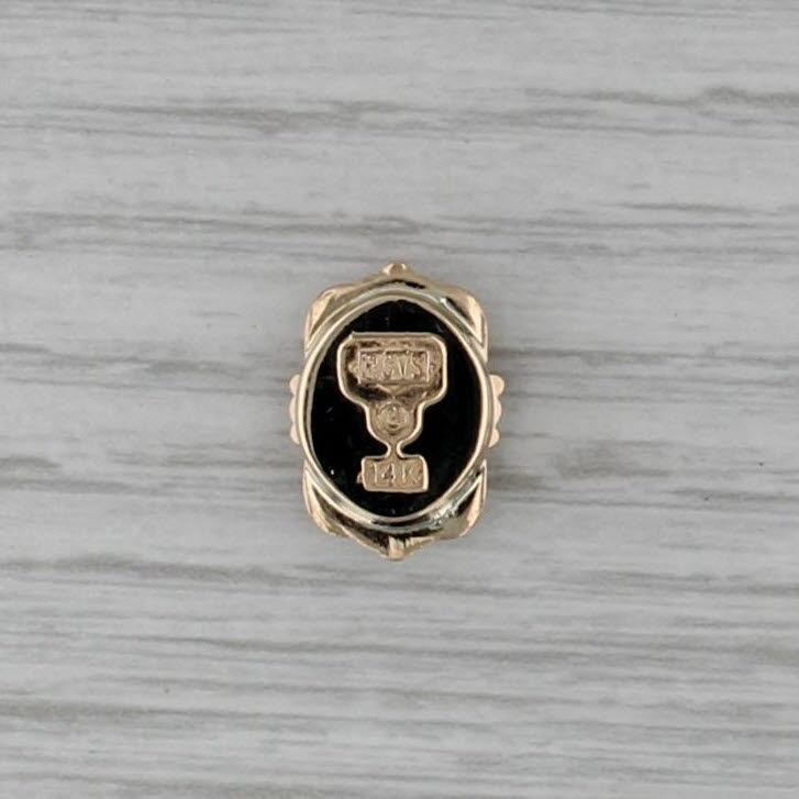 0.50ct Oval Peridot Solitaire Slide Bracelet Charm 14k Gold Richard Glatter