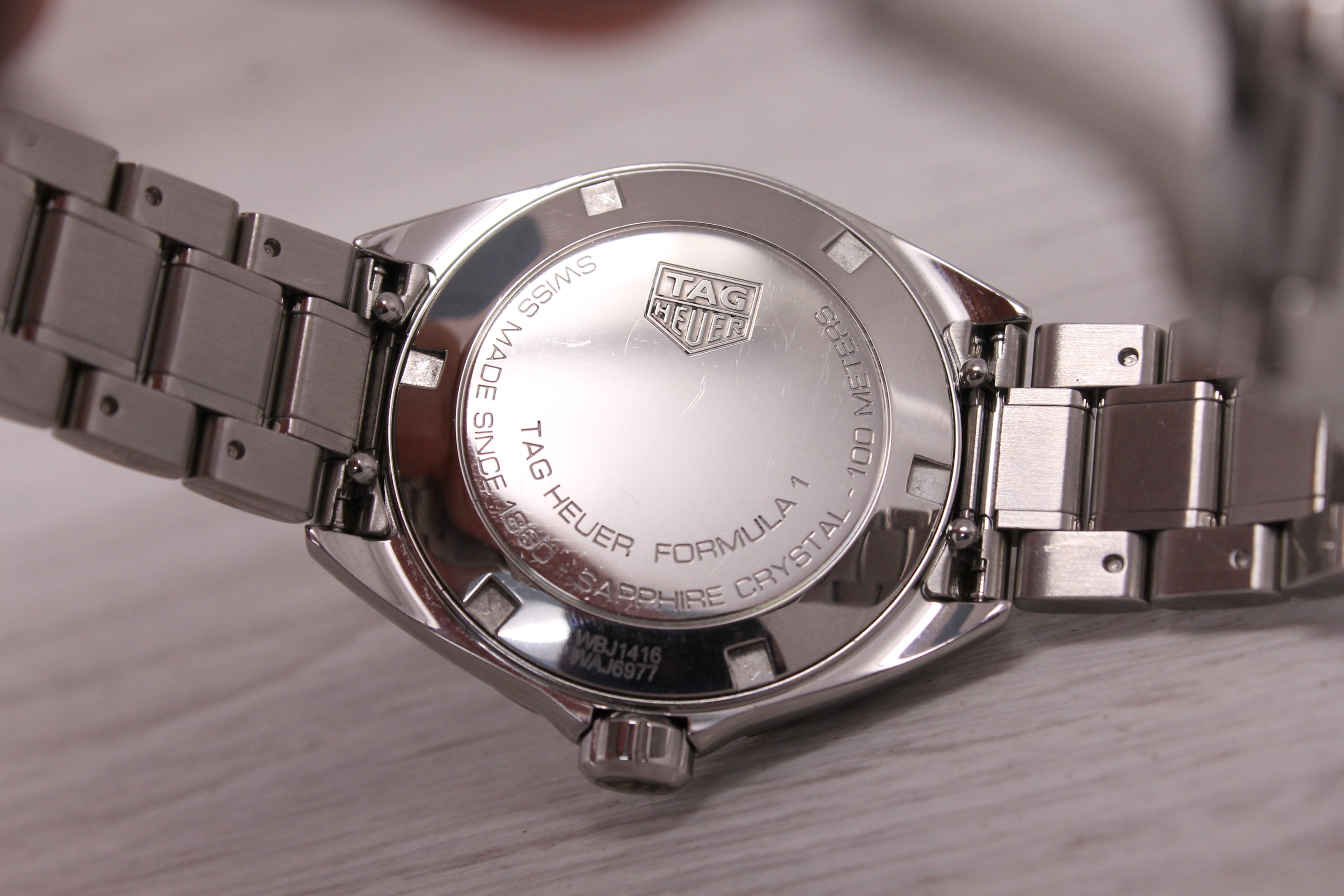 Tag Heuer Ladies Formula 1 Diamond Bezel 32mm Steel Quartz Wrist Watch WBJ1416