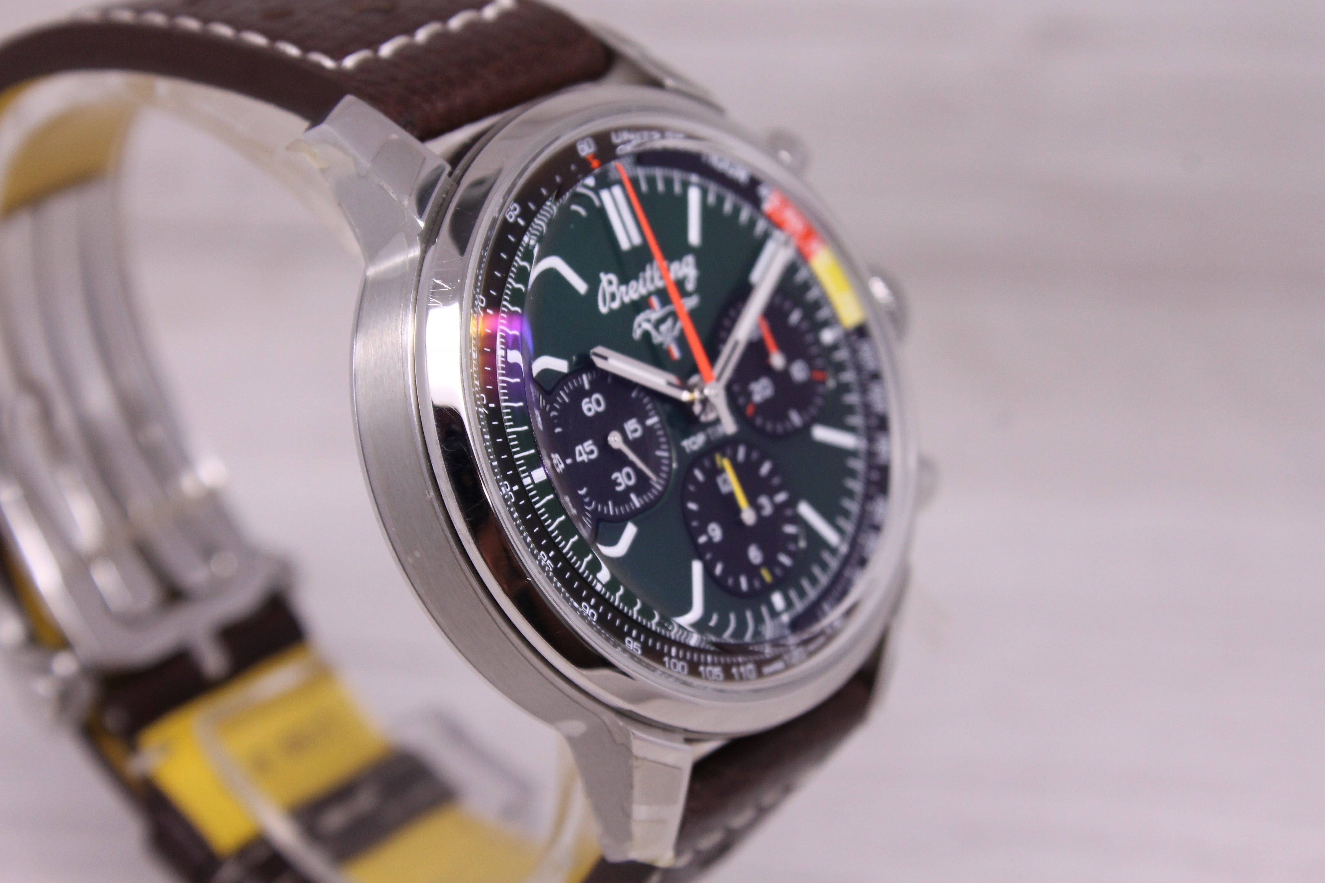 Breitling Top Time B01 Ford Mustang Men 41mm Steel Automatic Chronograph w Box