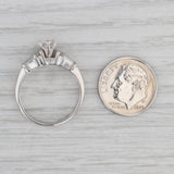 0.86ctw Marquise Diamond Engagement Ring 950 Platinum Size 7.25