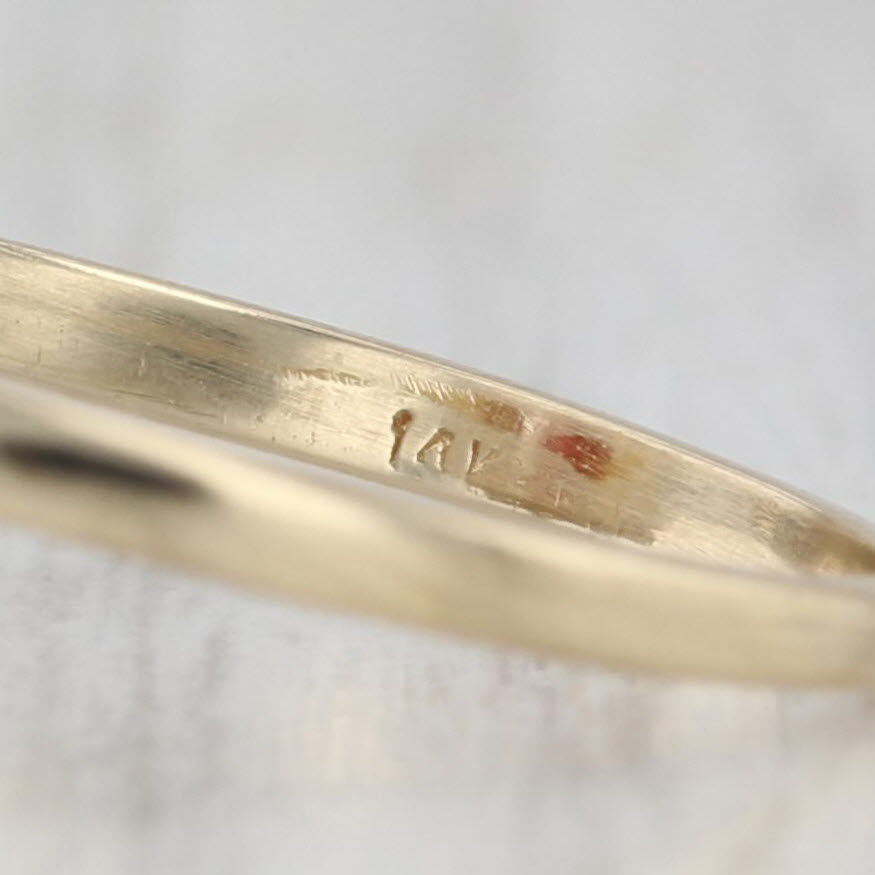 3.05ctw Red Andesine Diamond Halo Ring 14k Yellow Gold Size 9