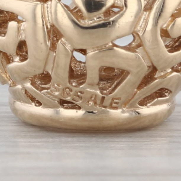 Authentic Pandora Amazing Charm 750464 14k Yellow Gold 585 ALE