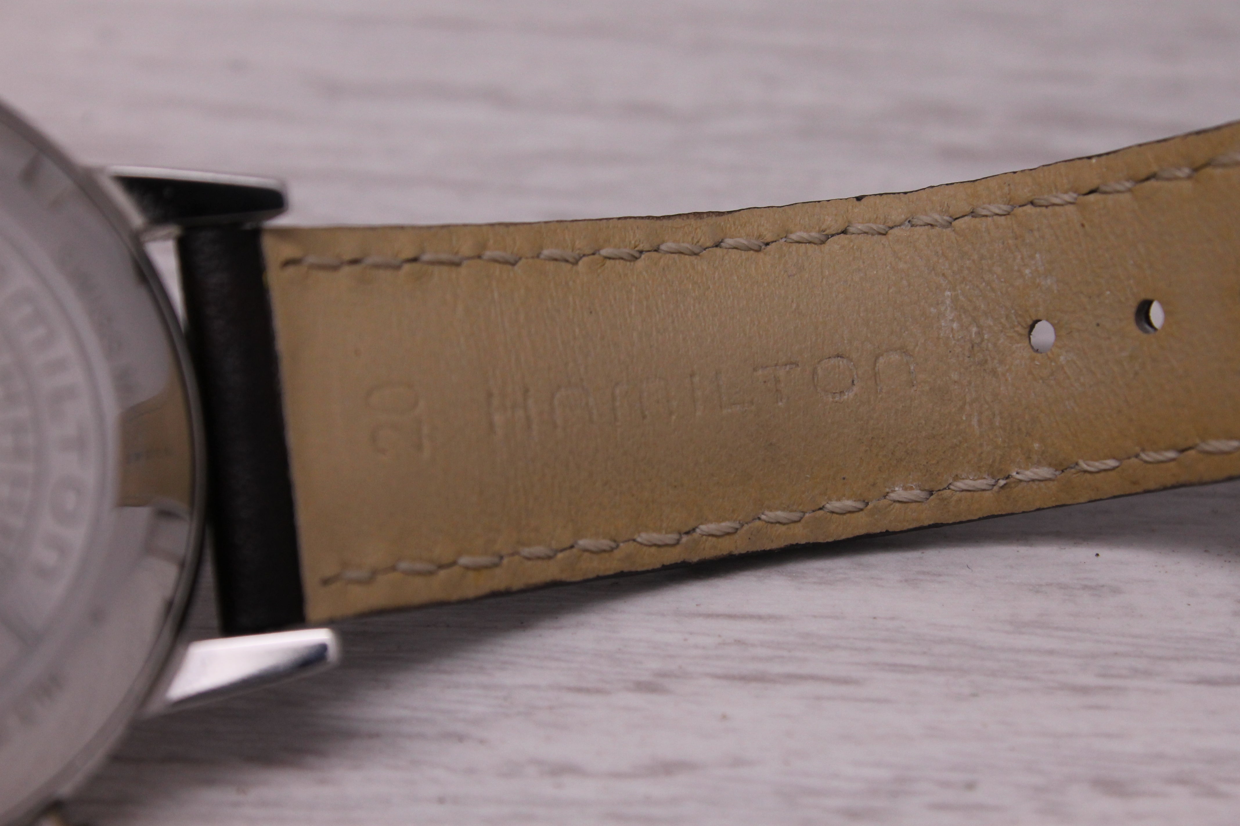 Hamilton Intra-Matic Mens 40mm Steel Automatic Chronograph Watch w Box H38416560