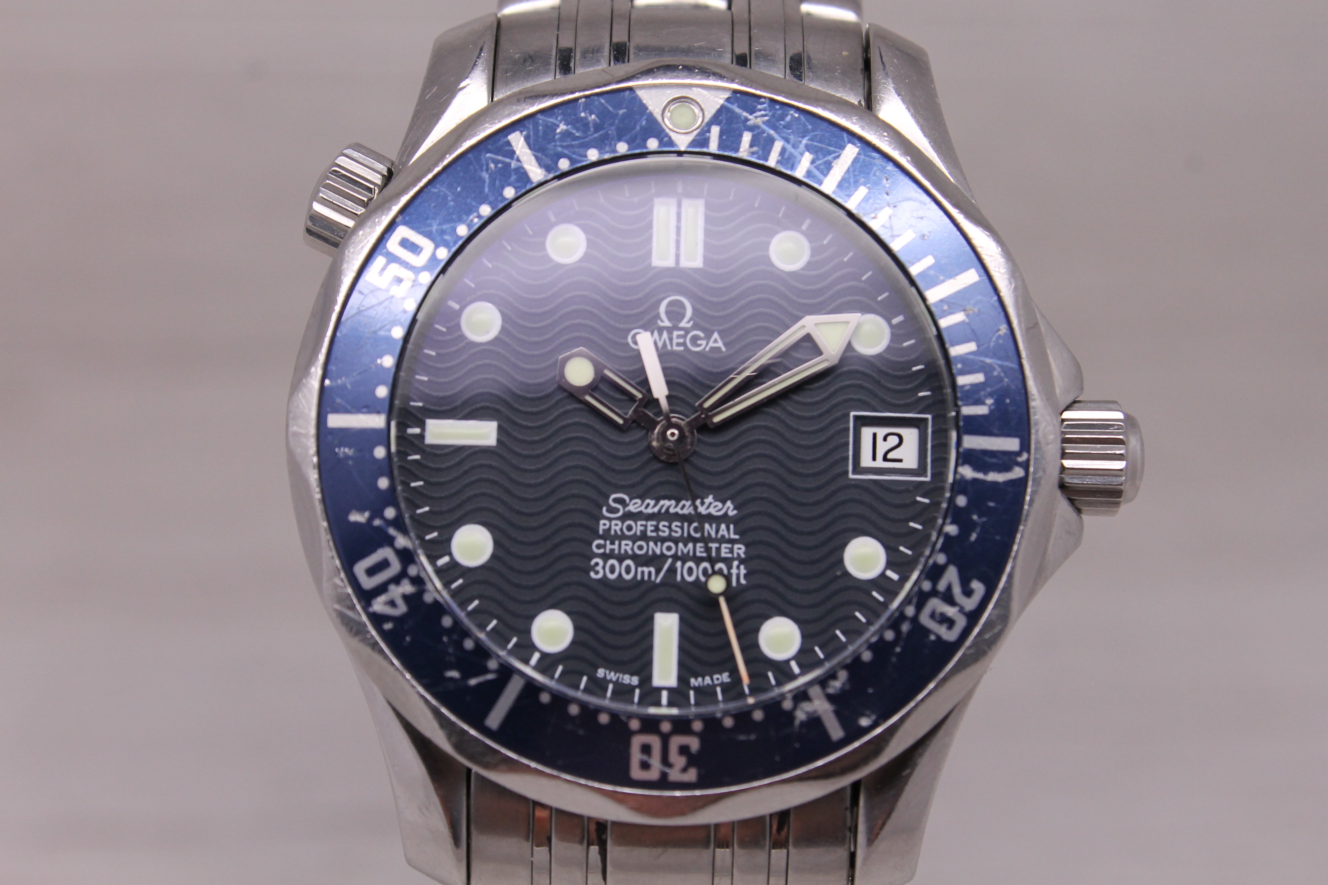 Omega Seamaster Professional 300m Midsize 36mm Steel Automatic Wtach 168.1622