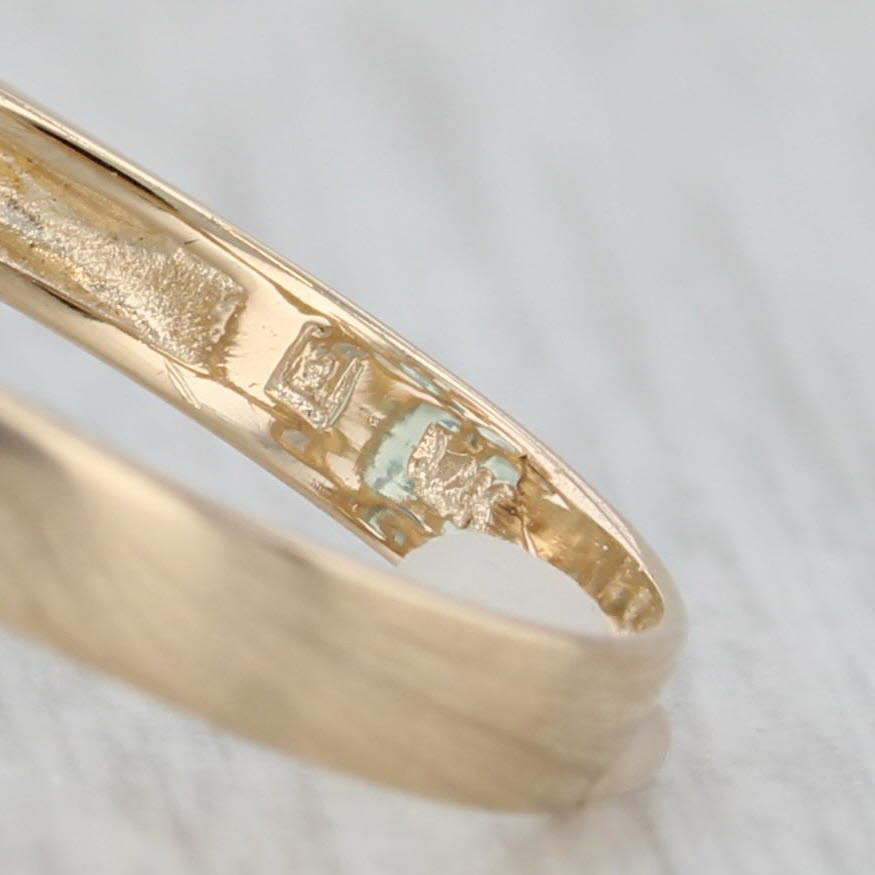Gray 3.50ctw Blue Topaz Diamond Flower Cluster Ring 14k Yellow Gold Size 7.5