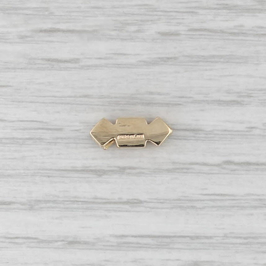 Sapphire Diamond Spacer Slide Bracelet Charm 14k Gold Vintage Richard Klein