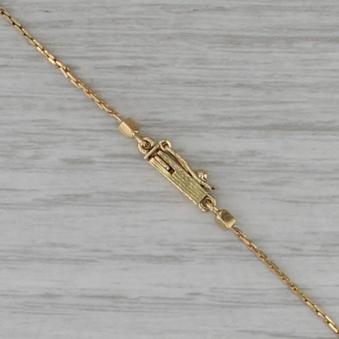 0.36ctw Diamond Sapphire Swordfish Pendant Necklace 18k Gold Platinum 16"