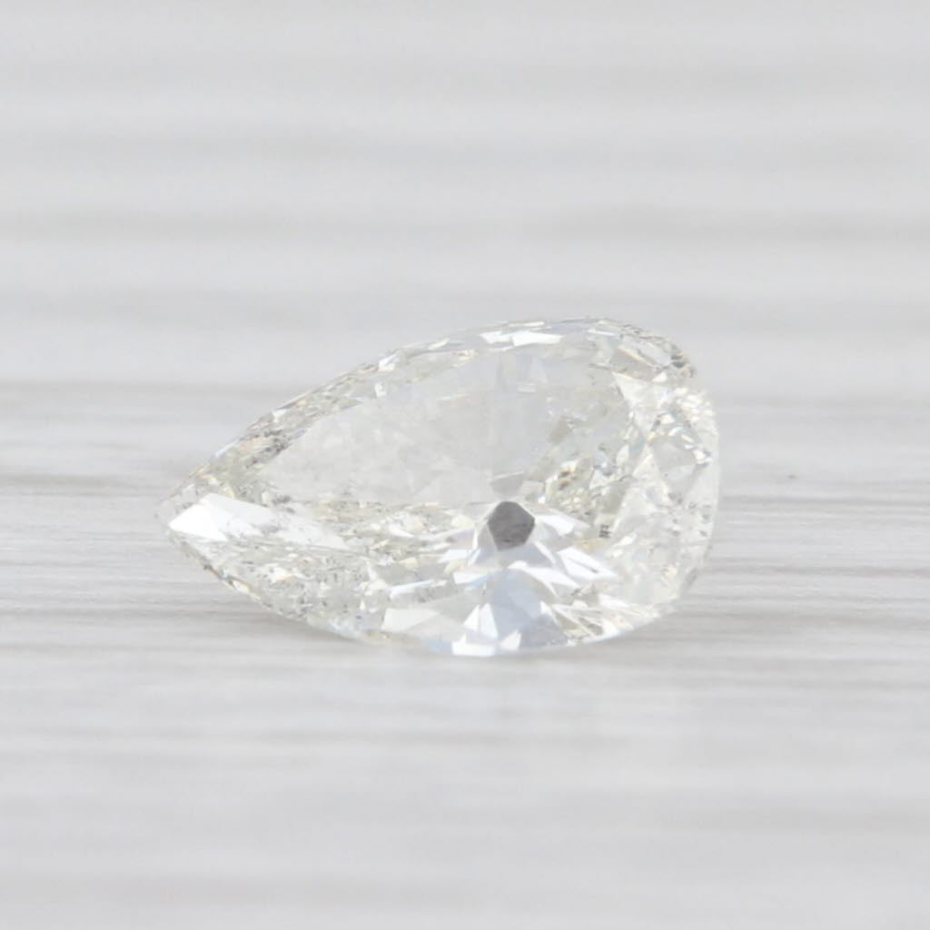1.19ct Loose Diamond Solitaire Pear Brilliant Cut GIA Cert For Setting
