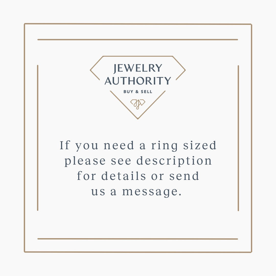 0.16ctw Diamond Ring 14k White Gold Ring 5.75 Wide Band