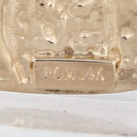 large Sandollar Pendant 14k Yellwo Gold Nautical Statement Charm