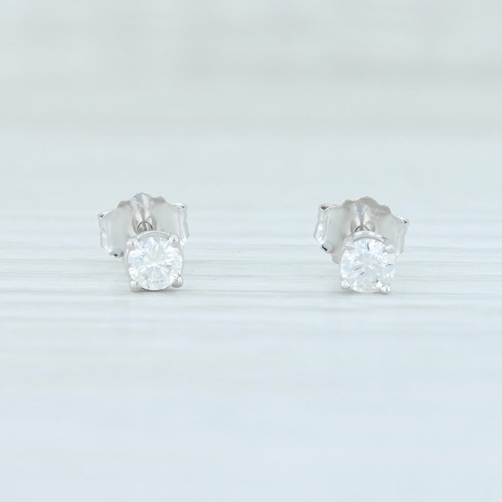 2.9mm White Diamond Studs