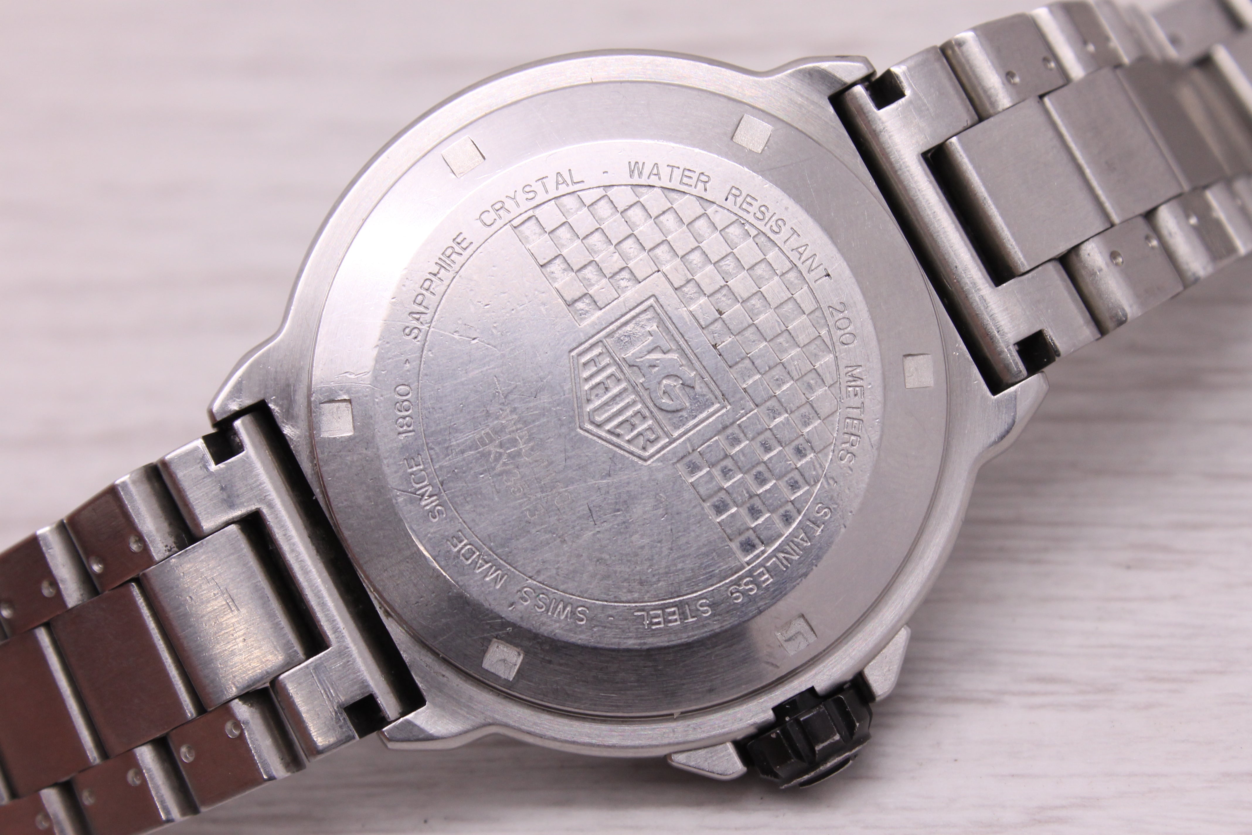 Gray Tag Heuer Formula 41.5mm Stainless Steel Mens Quartz Watch WAU1110 Large Band