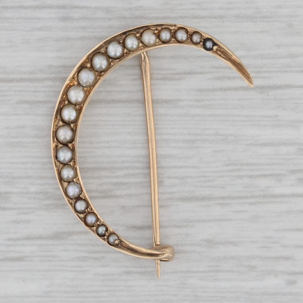 Seed Pearl Brooch