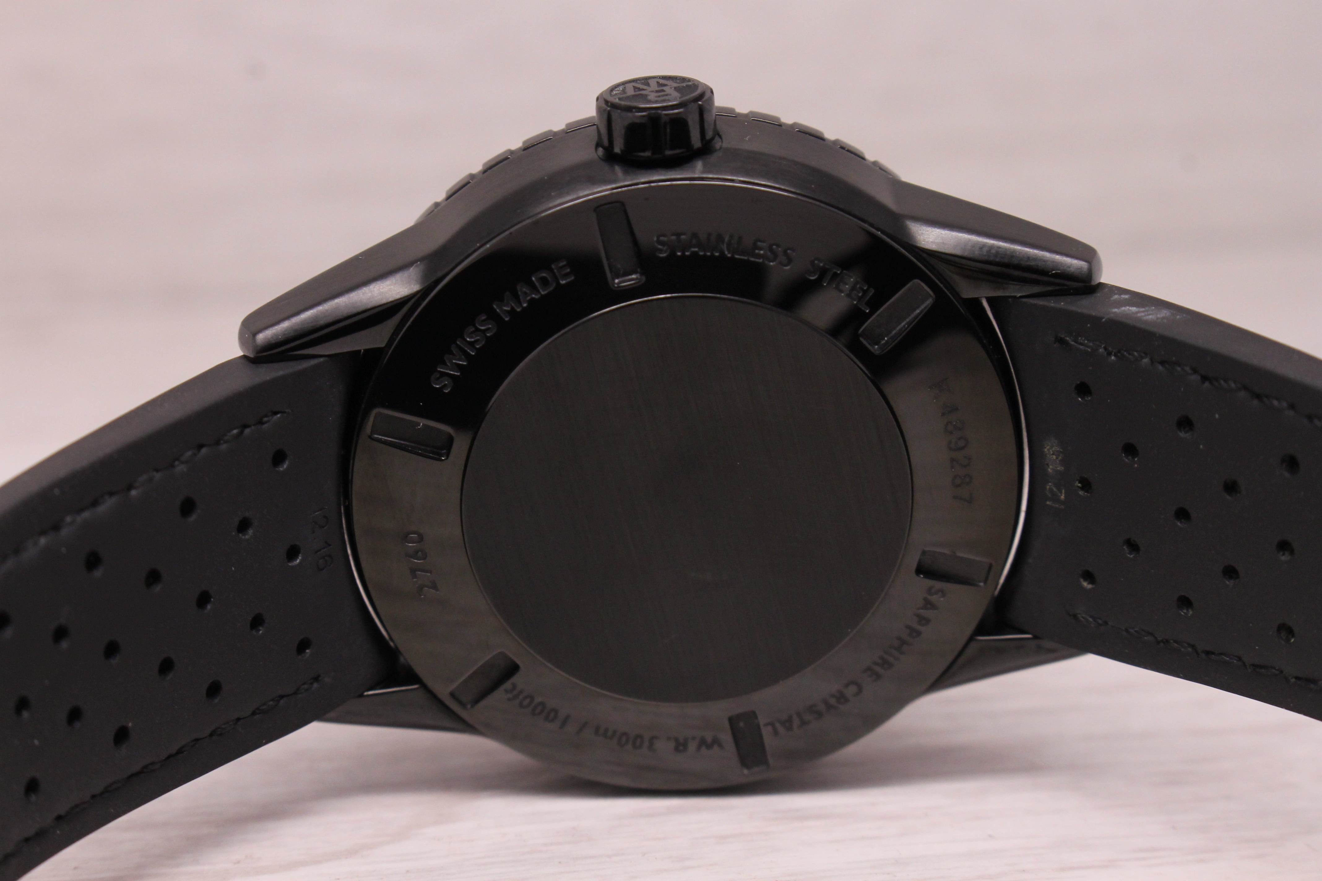 Raymond Weil 2760 Mens 42mm Black Ceramic Steel Automatic Divers Watch w Box