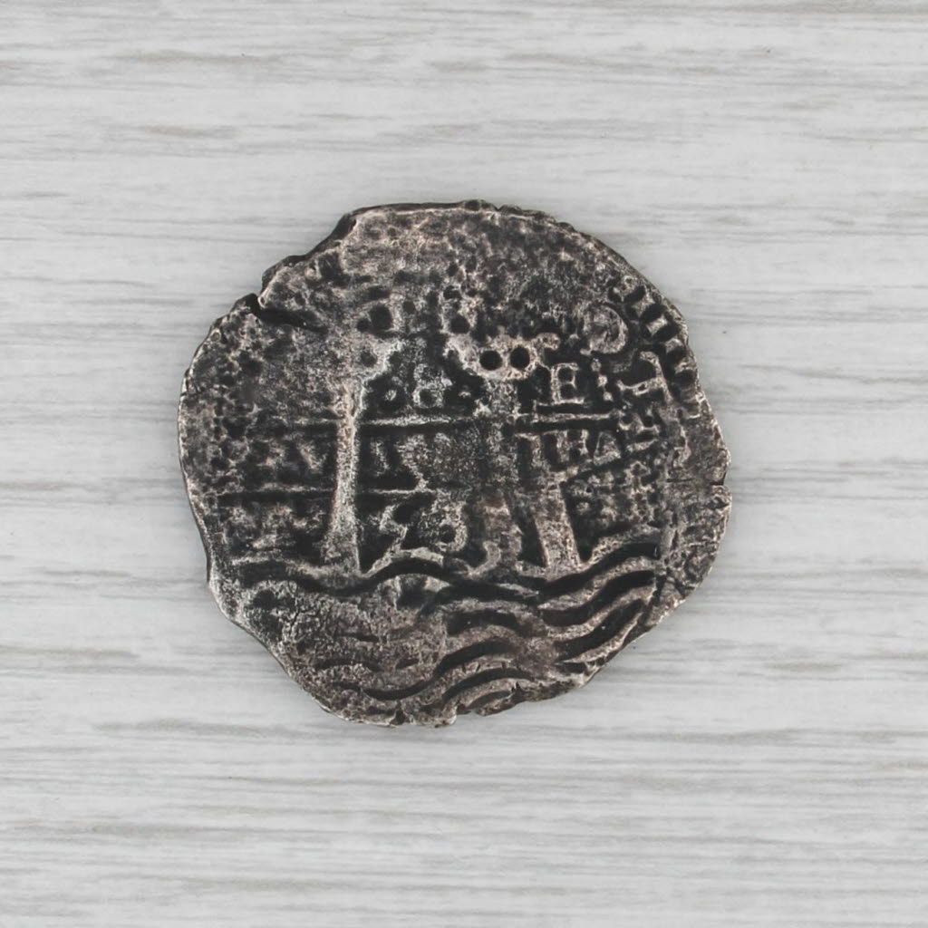 NGC 1653 E PH Bolivia 8 Reales Fine Silver Spanish Coin Maravillas Shipwreck