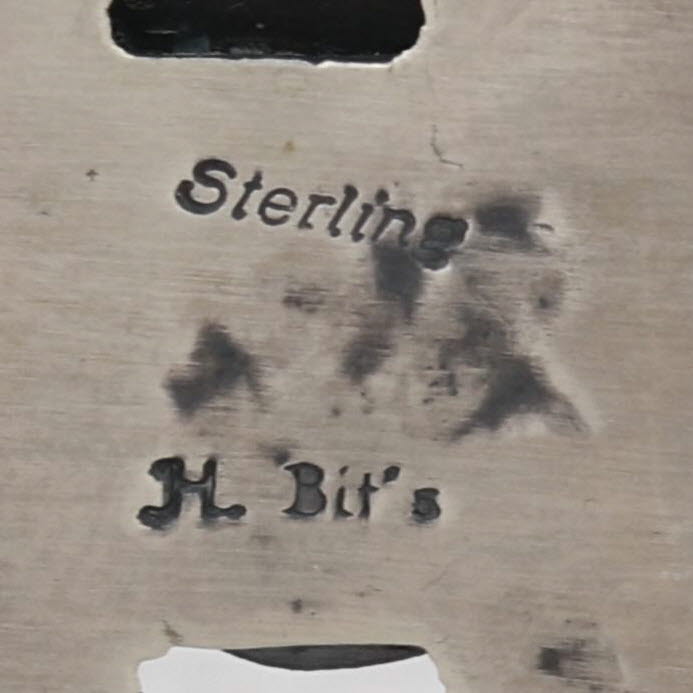 Vintage Native American Turquoise Cuff Bracelet Sterling Silver Navajo Bitsui