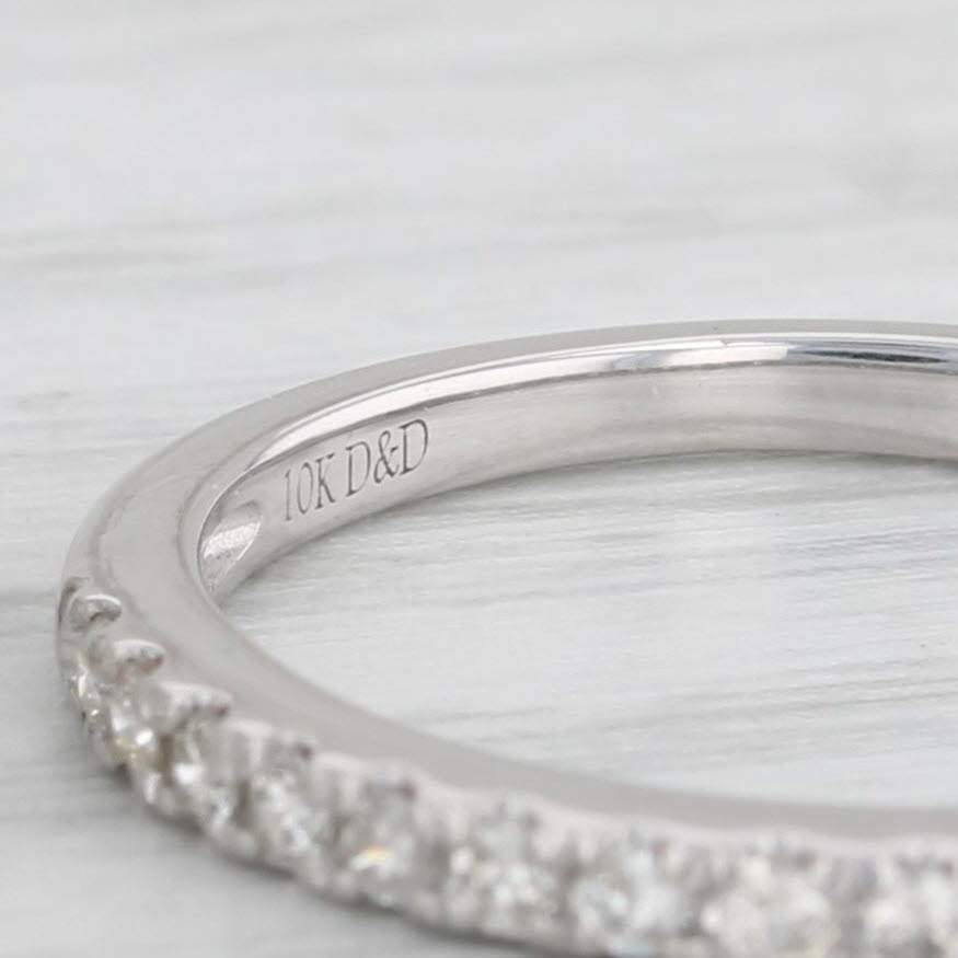 Light Gray 2.52ctw Diamond Halo Engagement Ring Wedding Band Bridal Set 10k White Gold Sz 6