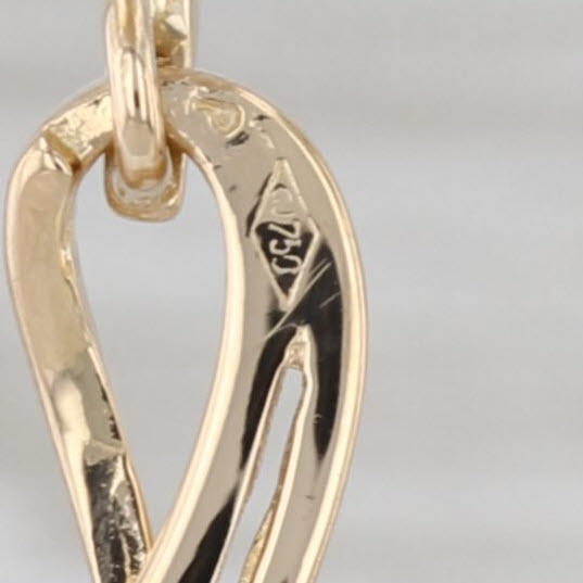 Diamond Shooting Star Dangle Earrings 18k Yellow Gold Drops