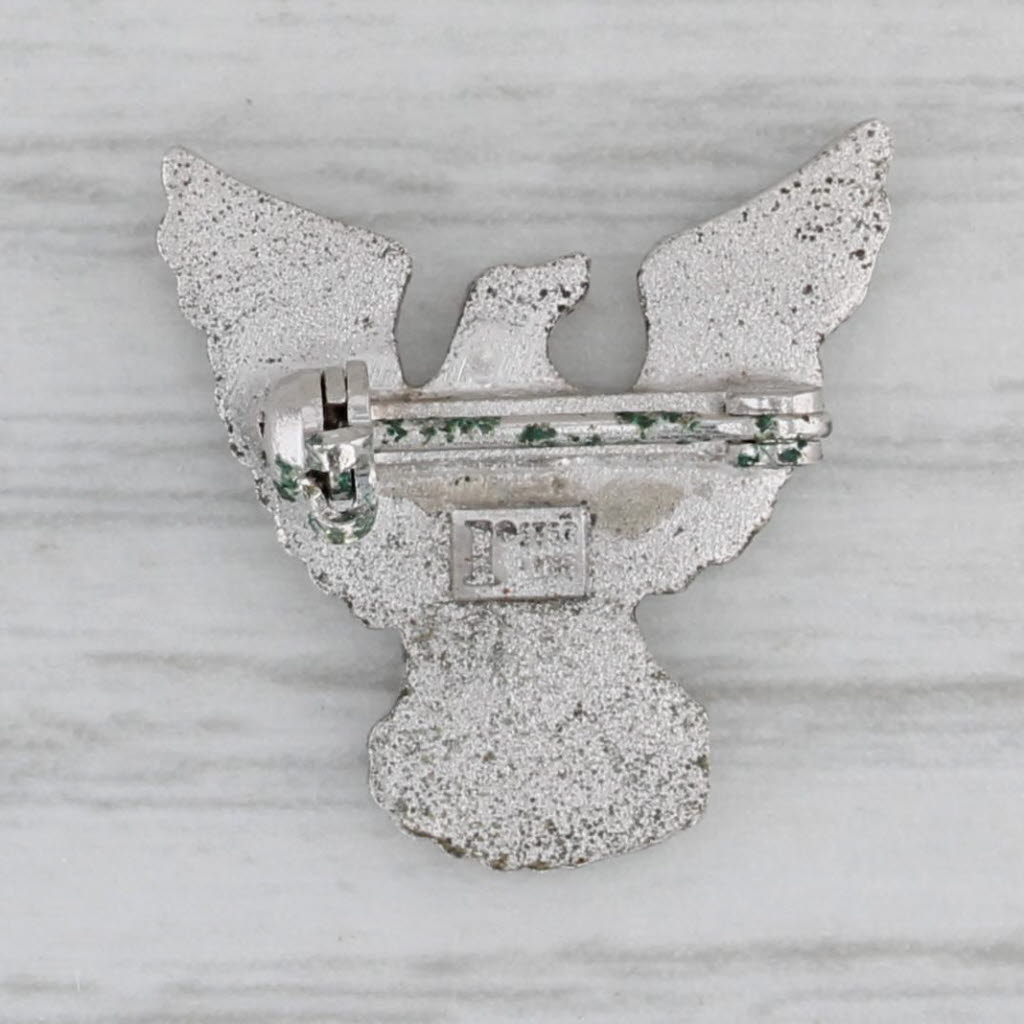 Gray Boy Scouts of America Eagle Pin Sterling Silver Vintage