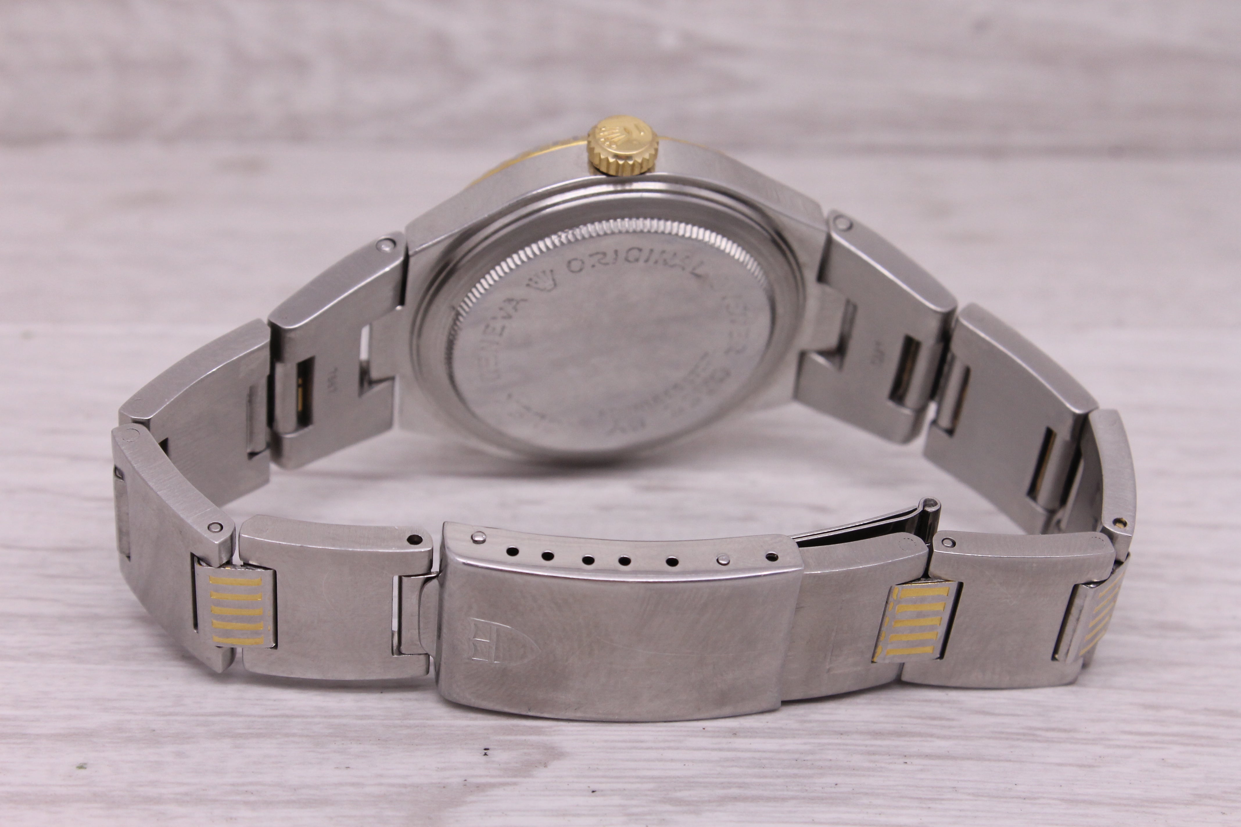 Dark Gray Vintage c.1977 Tudor Ranger II 9111/01 Men 38mm Steel Automatic Watch Box Papers