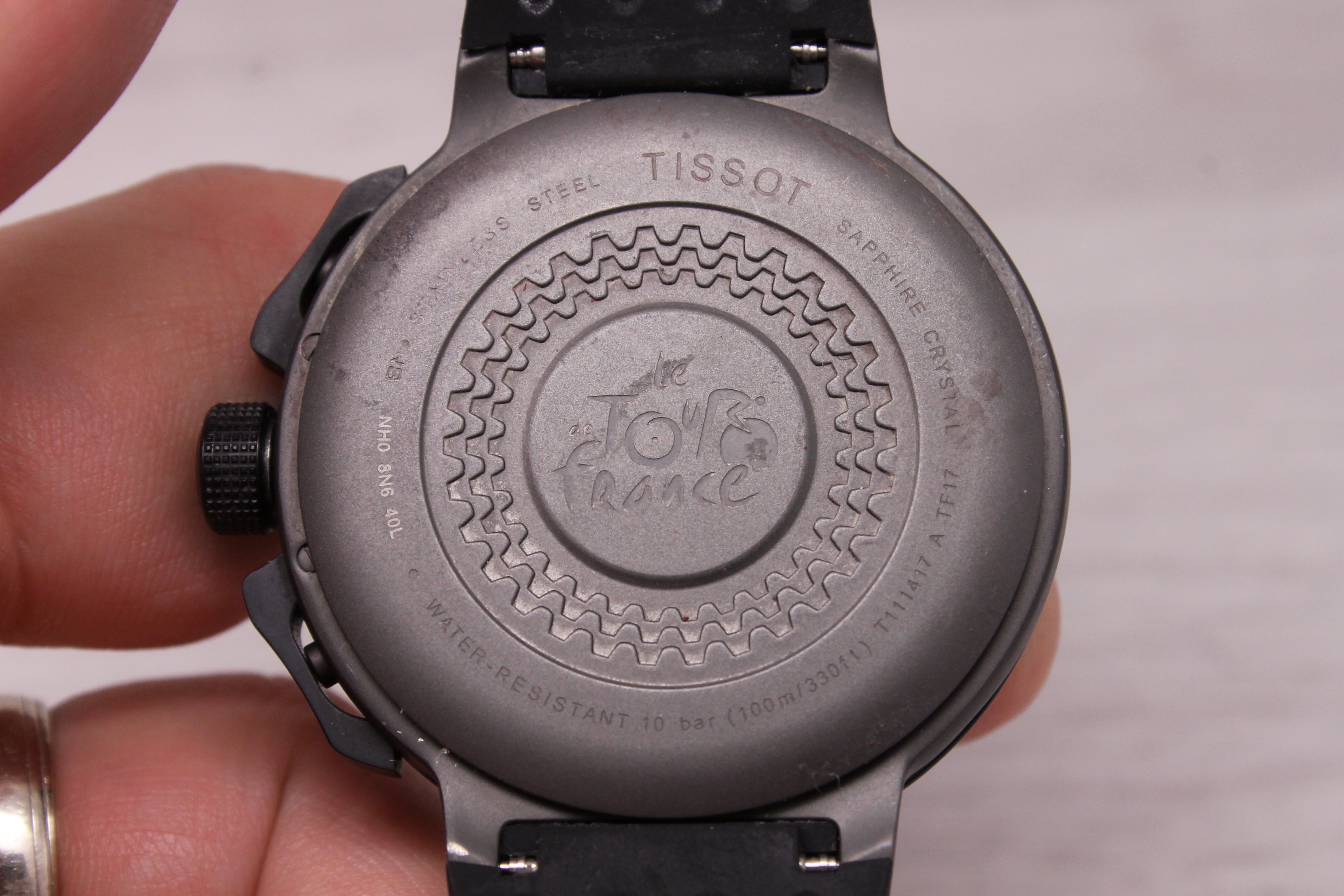 Tissot Chronograph 45mm Swiss Quartz Watch Tour de France T111.417.37.441.00