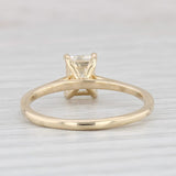 New 1.02ct VS1 Diamond Emerald Cut Solitaire Ring 14k Yellow Gold Size 7 GIA