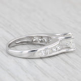 2.04ctw Princess Diamond Engagement Ring 14k White Gold Size 6