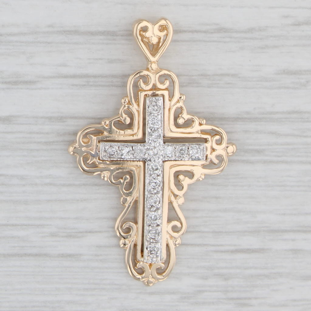 Religious diamond pendant Clearance
