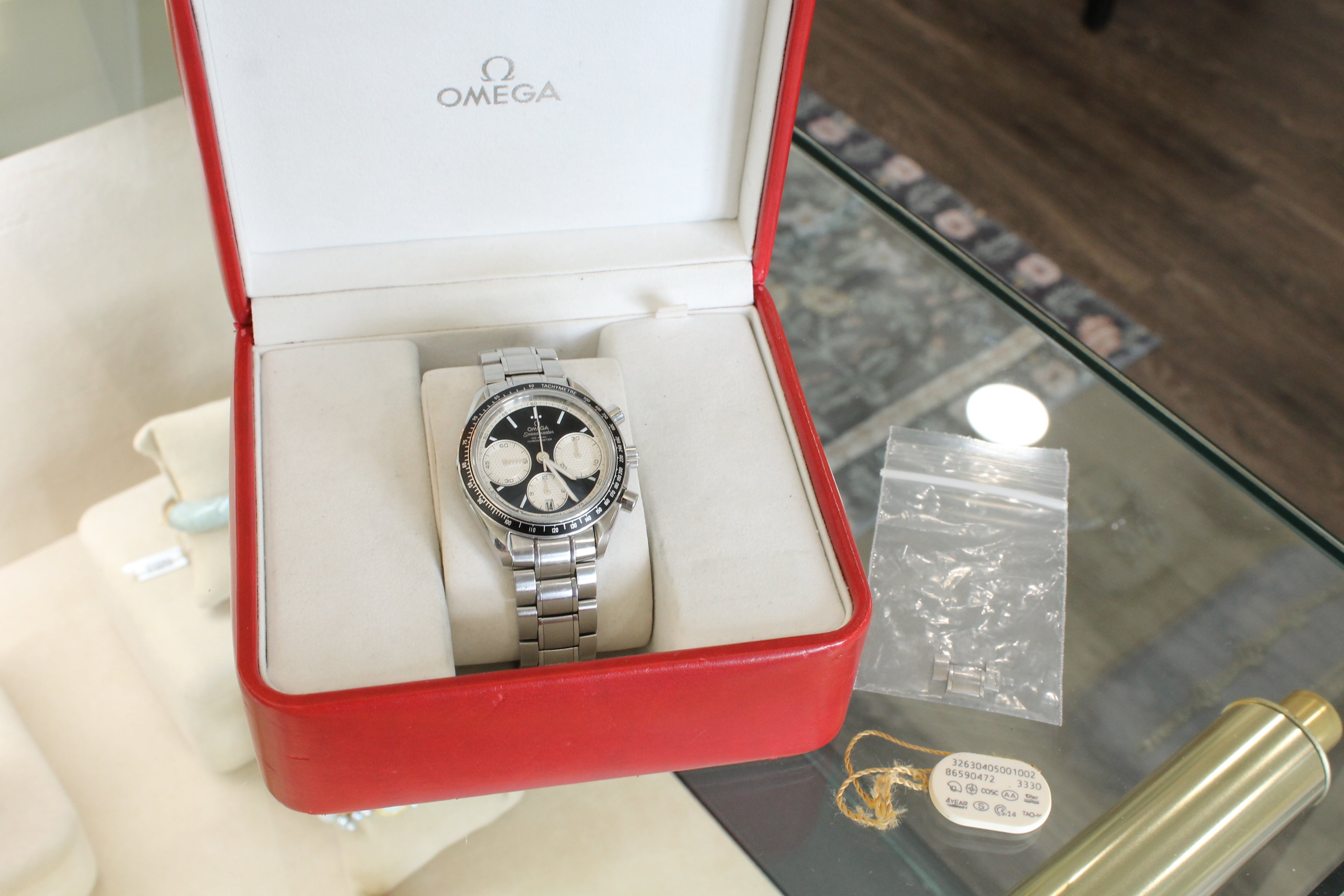 Omega Speedmaster Racing 40mm Automatic Chronograph Watch 326.30.40.50.01.002
