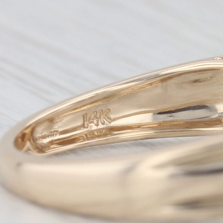 Light Gray 1.96ct Teardrop Tanzanite Ring 14k Yellow Gold Size 7 Pear Solitaire