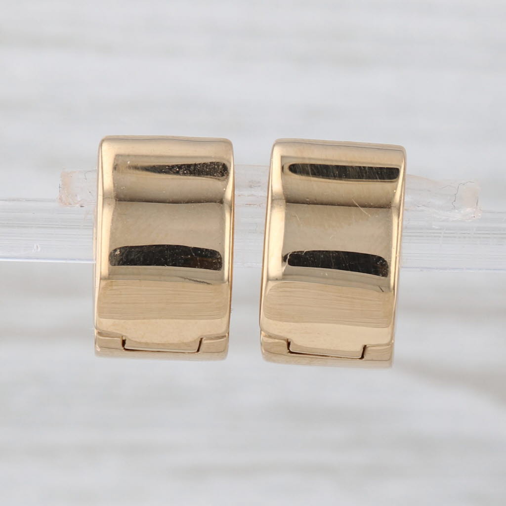 0.50ctw Diamond Dots Bubbles Earrings 18k Yellow Gold Snap Top Posts